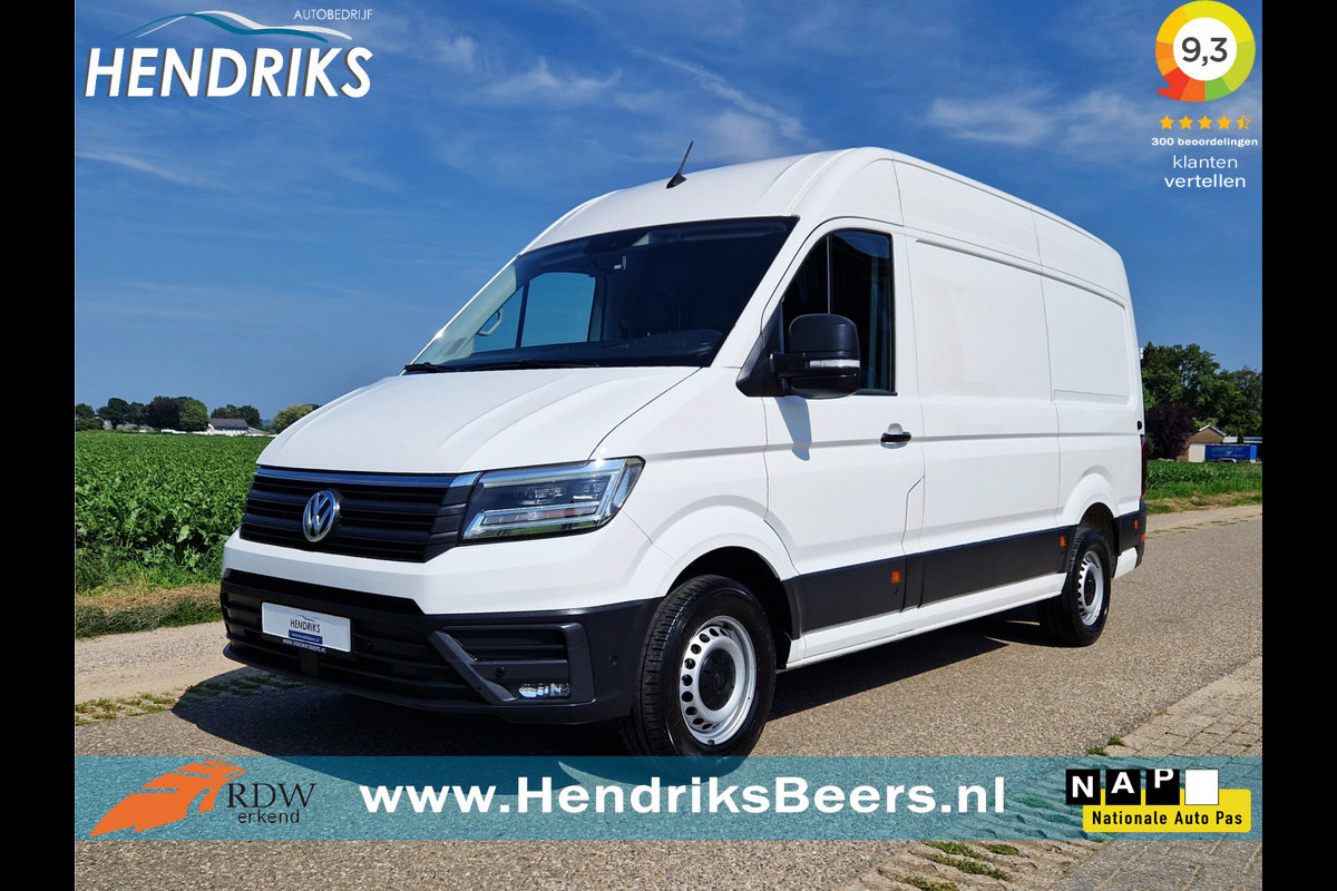 Volkswagen e-Crafter L3 H3 36 kWh - Elektrisch -  136 Pk - Automaat - Navi - Parkeersensoren - DAB+ Radio