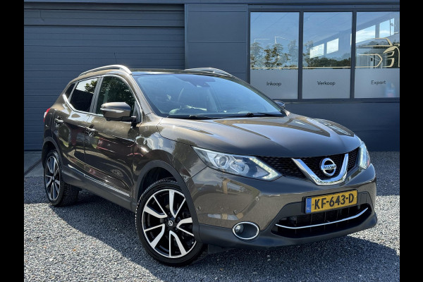 Nissan QASHQAI 1.2 Tekna 2e Eigenaar,Navi,Clima,Cruise,360 Camera,Trekhaak,Leder,N.A.P,APK bij Aflevering