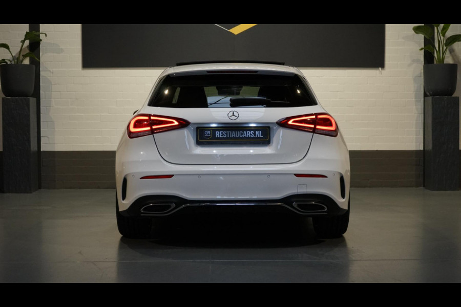 Mercedes-Benz A-Klasse 200 AMG AUTOMAAT Night Pakket-ACC+-ALCANTARA-AMBIANCE-DAB+KEYLESS-NAVI-PANO-MBUX-MULTIBEAM-WINTERPAKKET