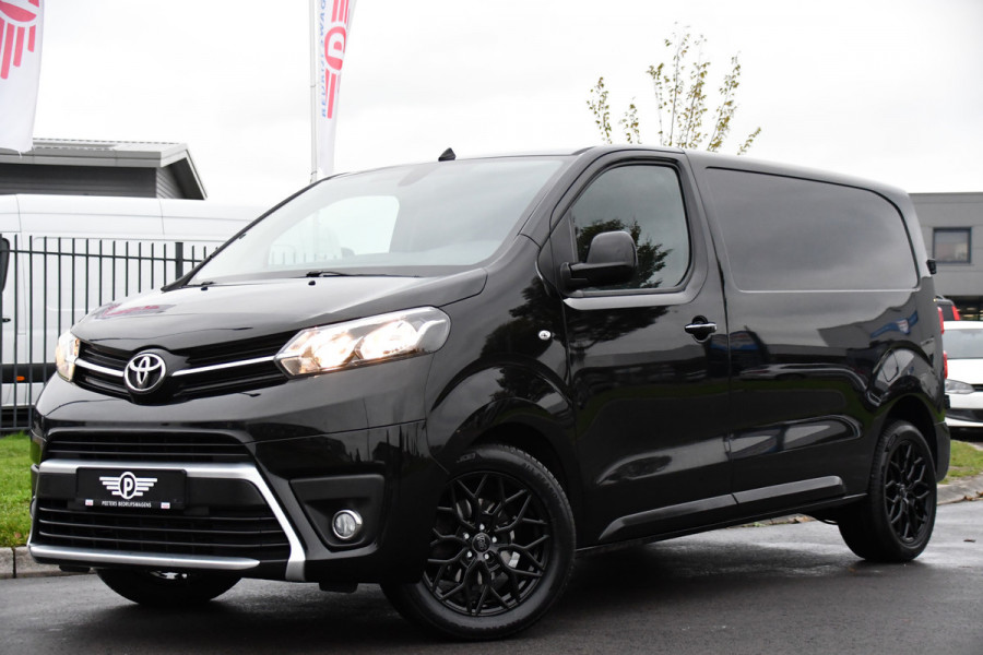 Toyota ProAce Worker 2.0 Black Edition Cruise, Sesnoren, Carplay, 122PK, Keyless, Clima, NAVI, UNIEK!