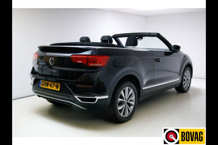 Volkswagen T-Roc Cabrio 1.0 TSI Style 111 PK Electrische kap, Adap. Cruise, PDC V+A, Stoelverwarming, App. connect