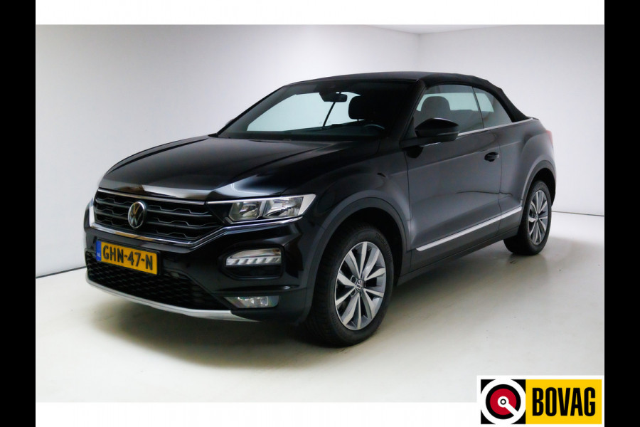 Volkswagen T-Roc Cabrio 1.0 TSI Style 111 PK Electrische kap, Adap. Cruise, PDC V+A, Stoelverwarming, App. connect