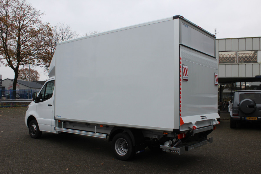 Mercedes-Benz Sprinter 519 CDI L3 Bakwagen met laadklep Dhollandia klep 1000 KG, LED, 10.25 MBUX, Geveerde stoel Distronic 5500kg