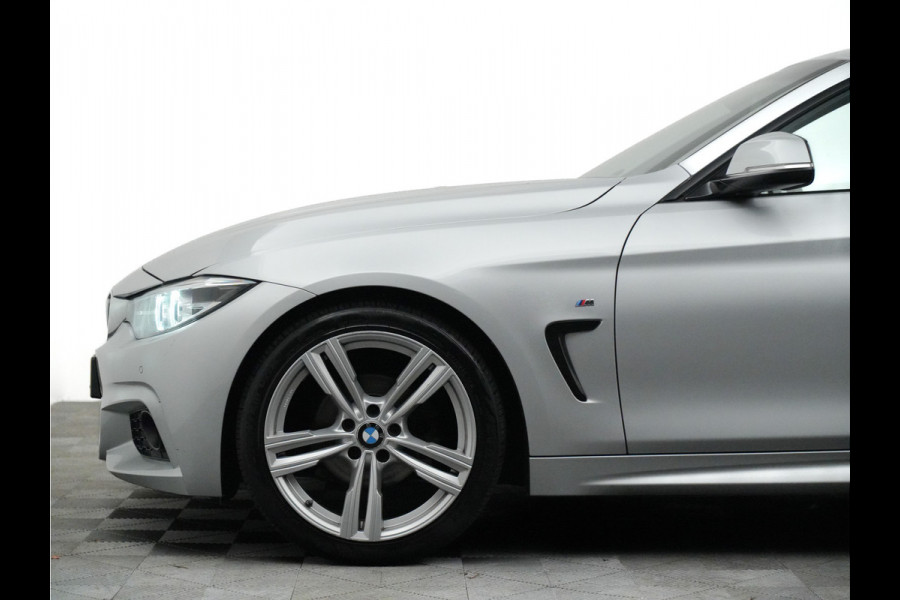 BMW 4 Serie Gran Coupé M-sport Aut8 (leer,panodak,xenon,keyless,stoelverwarming)