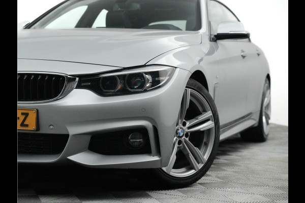 BMW 4 Serie Gran Coupé M-sport Aut8 (leer,panodak,xenon,keyless,stoelverwarming)