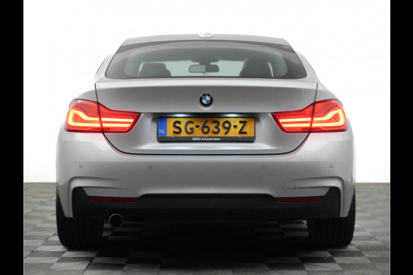 BMW 4 Serie Gran Coupé M-sport Aut8 (leer,panodak,xenon,keyless,stoelverwarming)