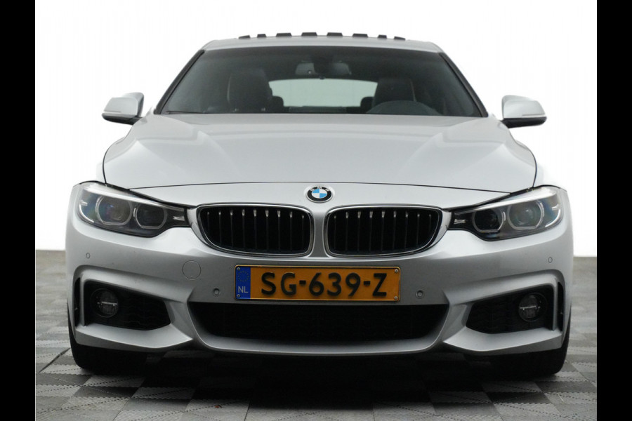 BMW 4 Serie Gran Coupé M-sport Aut8 (leer,panodak,xenon,keyless,stoelverwarming)