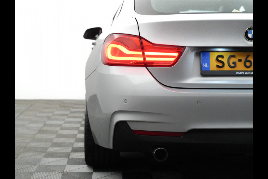 BMW 4 Serie Gran Coupé M-sport Aut8 (leer,panodak,xenon,keyless,stoelverwarming)