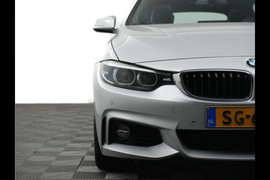 BMW 4 Serie Gran Coupé M-sport Aut8 (leer,panodak,xenon,keyless,stoelverwarming)