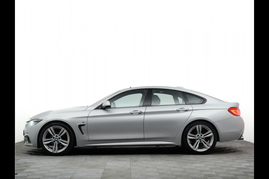 BMW 4 Serie Gran Coupé M-sport Aut8 (leer,panodak,xenon,keyless,stoelverwarming)