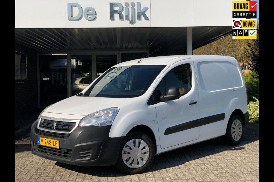 Peugeot Partner 120 1.6 BlueHDi 75 L1 Profit+ | Airco, Cruise, El. Ramen, Bluetooth/AUX | Financial lease mogelijkheden! |