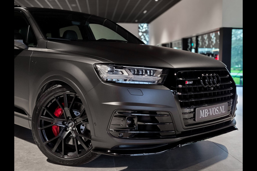 Audi Q7 4.0 TDI SQ7 Quattro Pro Line 7-Persoons Carbon|Wrap|HUD|Bose|Achterassturing