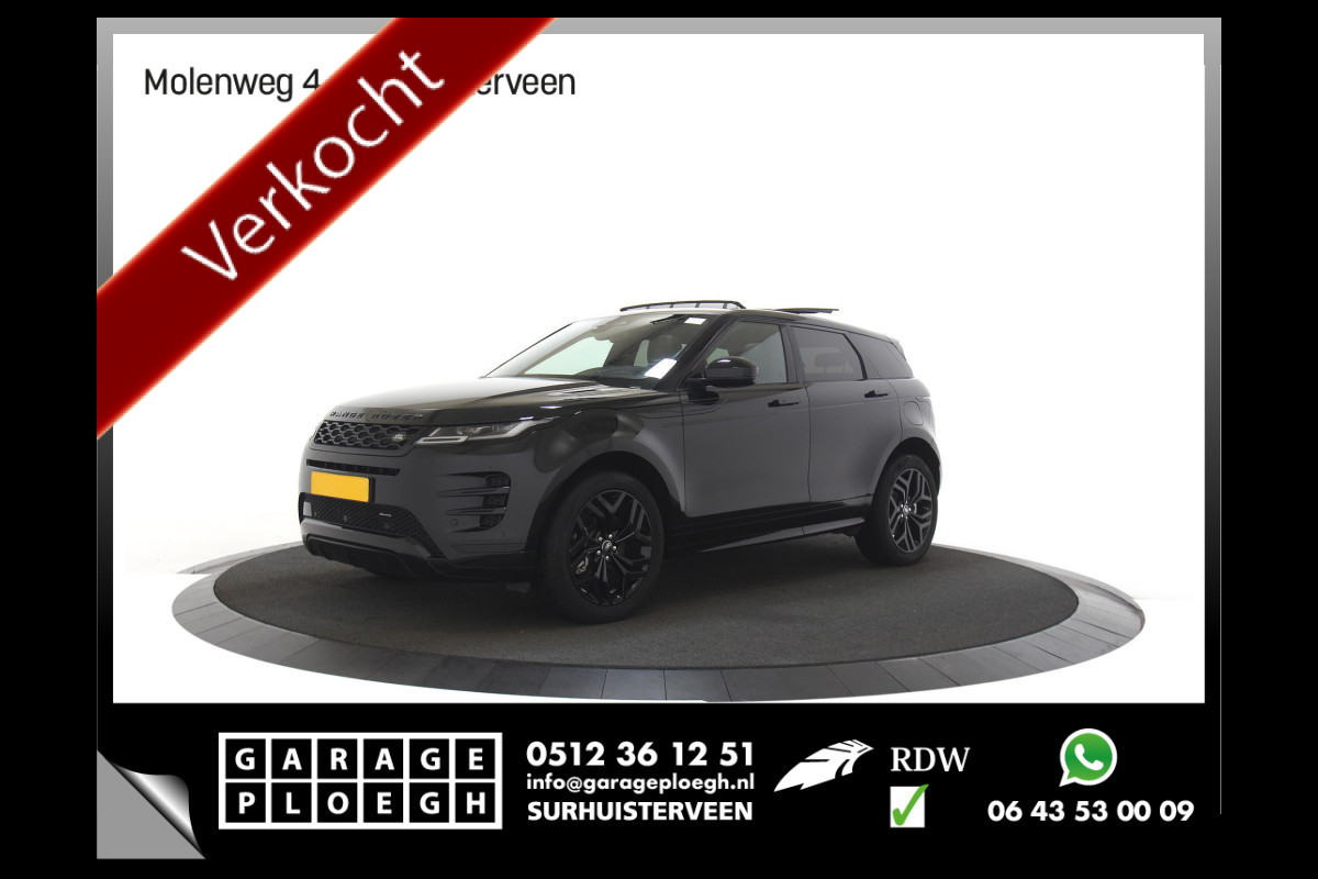 Land Rover Range Rover Evoque 1.5 P300e AWD PHEV R-Dynamic Pano Leer Adapt.Cruise Nav 306cam Plug-in