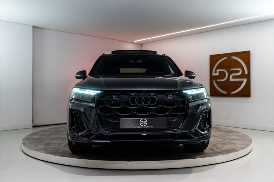 Audi Q7 60 TFSI e Quattro Pro Line+ S Competition 489PK | Pano | B&O | Leder | VOL! 5 JAAR FABR. GARANTIE