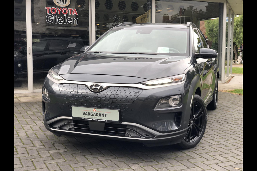 Hyundai Kona EV 64kWh 204pk Premium | Eerste eigenaar, Head up display, Parkeersensoren, Leer, Stoel + Stuurverwarming, Krell, BTW Auto