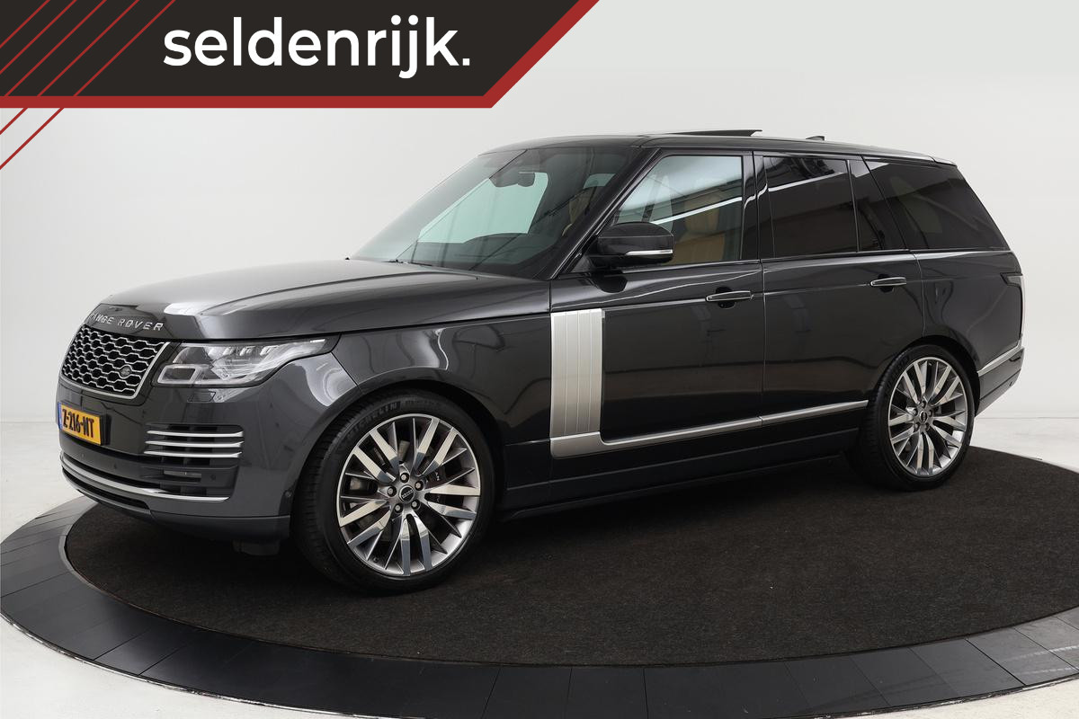 Land Rover Range Rover 4.4 SDV8 Autobiography | Head-Up | Panoramadak | Matrix LED | Massage | Adaptive cruise | Stoelventilatie | Meridian | Leder | Stuurverwarming | Keyless | 360 camera