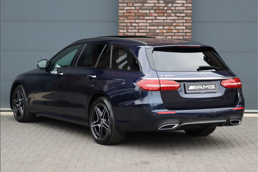 Mercedes-Benz E-Klasse Estate 300 e Premium AMG Line Aut9 | Distronic+ | Burmester | Panoramadak | Trekhaak | Memory | Verwarmd Stuurwiel | Vlakkenverwarming | Keyless Go | Surround Camera | Augmented Reality |