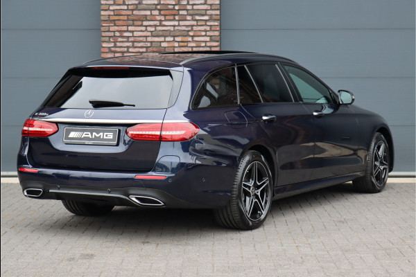 Mercedes-Benz E-Klasse Estate 300 e Premium AMG Line Aut9 | Distronic+ | Burmester | Panoramadak | Trekhaak | Memory | Verwarmd Stuurwiel | Vlakkenverwarming | Keyless Go | Surround Camera | Augmented Reality |