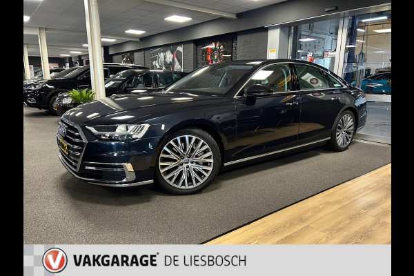 Audi A8 55 TFSI quattro / Leder / Navigatie / 20inch / B&O / stoel verwarming voor + achter.