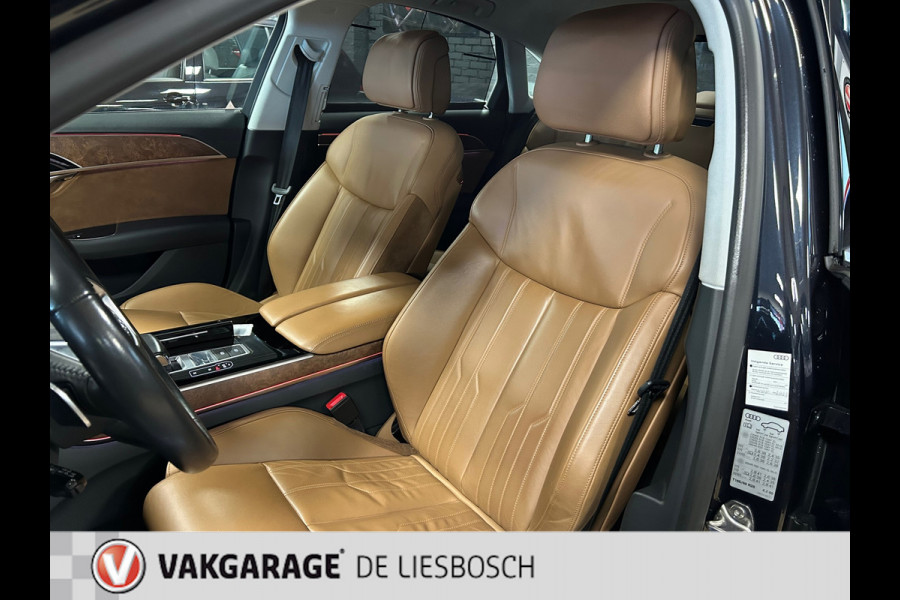 Audi A8 55 TFSI quattro / Leder / Navigatie / 20inch / B&O / stoel verwarming voor + achter.