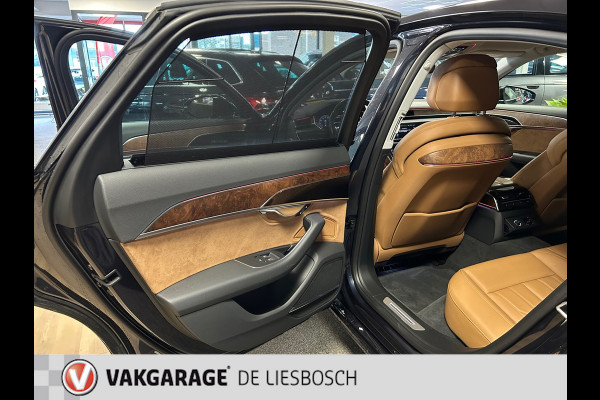 Audi A8 55 TFSI quattro / Leder / Navigatie / 20inch / B&O / stoel verwarming voor + achter.