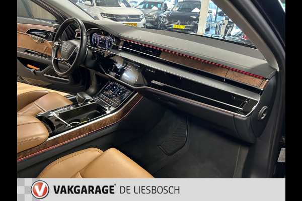 Audi A8 55 TFSI quattro / Leder / Navigatie / 20inch / B&O / stoel verwarming voor + achter.