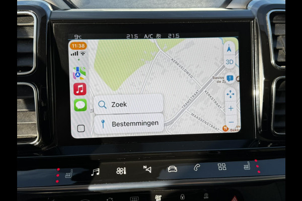 Citroën C5 Aircross 1.2 PureTech Shine Dealeronderhouden 1e eigenaar Cruise control Parkeersensoren/camera Carplay Stoelverwarming