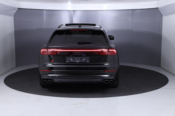 Audi SQ8 4.0 TFSI quattro 507 pk Tiptronic | Verlengde garantie | Navigatie | Panoramadak | Elektr. trekhaak | Parkeersensoren (Park assist) | Rondomzicht camera | S-Line |