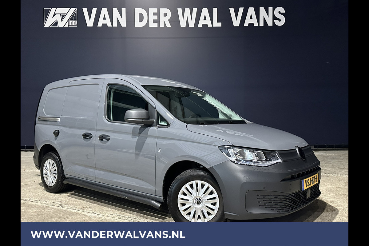 Volkswagen Caddy 2.0 TDI L1H1 Euro6 Airco | Leder | Cruisecontrol | Apple Carplay | Android auto parkeersensoren, sidebars