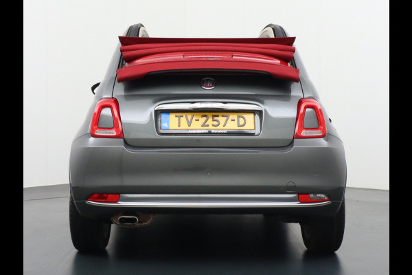 Fiat 500C 1.2 AUT-5 Cabrio Ecc Multimedia Bluetooth Pdc Elec.ramen/spiegels Led Lmv 15" Isofix Achterbank Neerklapbaar ABS ASR EURO6