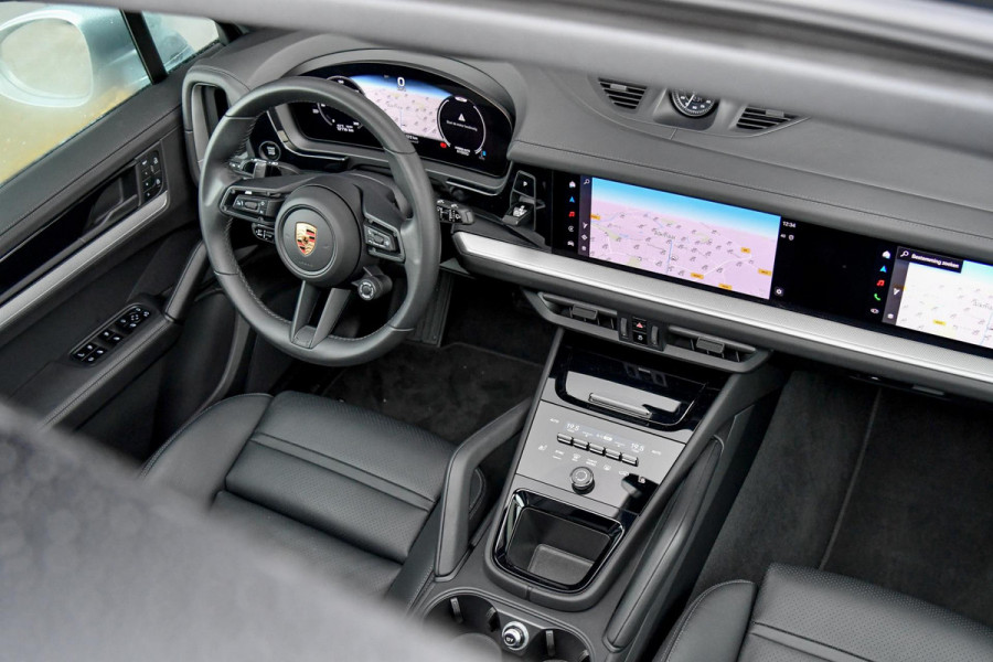 Porsche Cayenne 3.0 S E-Hybrid BTW. 177k Nw Prijs, Sport design, Pano, Sp uitl, Nightvision, Pass display, HUD, 360, Memory, ACC!