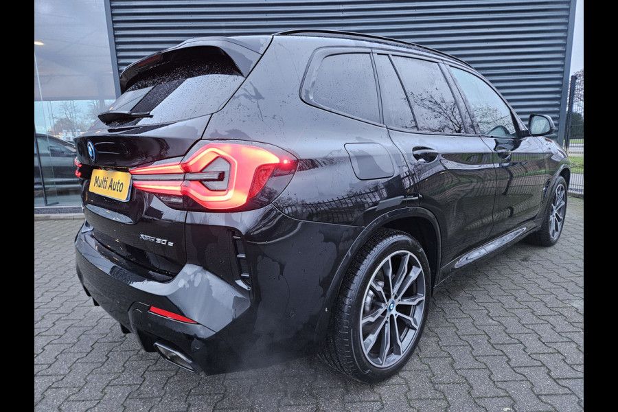 BMW X3 xDrive30e M Sport Shadow Plug In Hybrid PHEV | Panodak | Adaptive Cruise | Head Up | Lederen Sportstoelen Memory | 360 Camera | Harman Kardon | 20"L.M | Keyless |