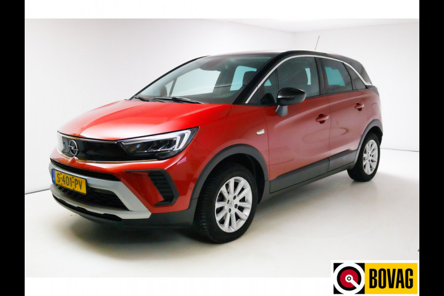 Opel Crossland 1.2 Turbo Elegance Automaat 131 PK AGR stoel, PDC V+A+Camera, Stoel-, Stuur-, en voorruitverwarming, Navigatie