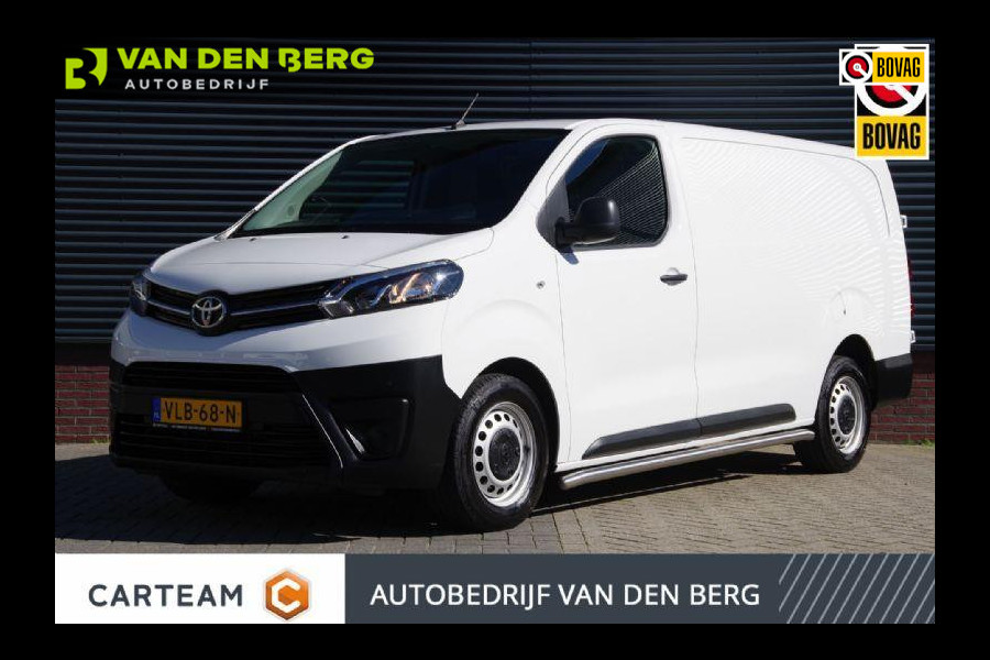 Toyota ProAce Long Worker 1.5 D-4D L3, AIRCO, CRUISE, BLUETOOTH, NL AUTO, SIDEBARS, NAP, ZEER NETJES