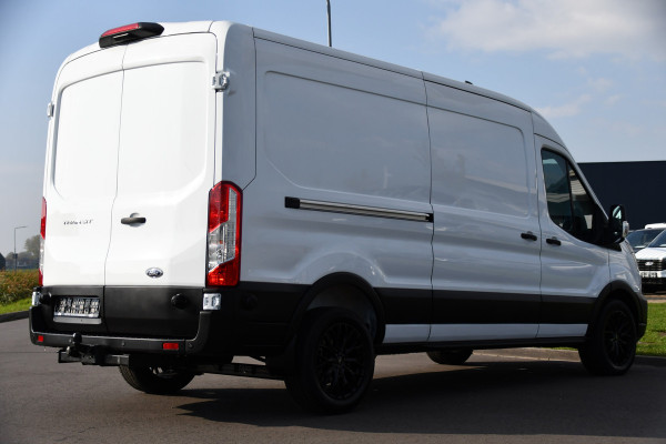 Ford Transit 350 2.0 TDCI L3H2 PB Edition Cruise, Carplay, Automaat, 130PK, Stoelverwarming, Trekhaak, Multimedia, NAVI, UNIEK!