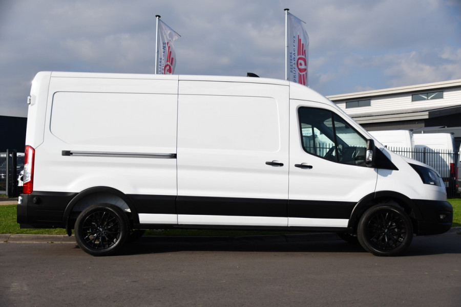 Ford Transit 350 2.0 TDCI L3H2 PB Edition Cruise, Carplay, Automaat, 130PK, Stoelverwarming, Trekhaak, Multimedia, NAVI, UNIEK!