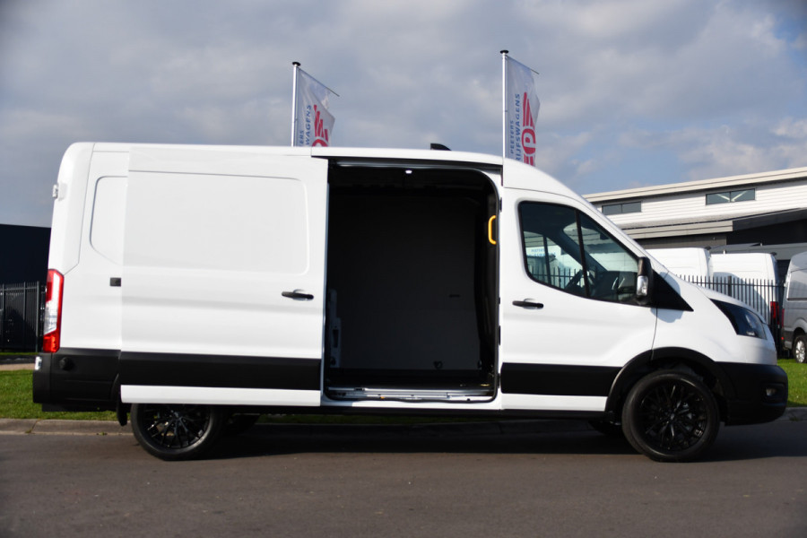 Ford Transit 350 2.0 TDCI L3H2 PB Edition Cruise, Carplay, Automaat, 130PK, Stoelverwarming, Trekhaak, Multimedia, NAVI, UNIEK!