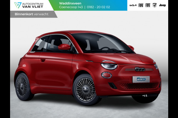 Fiat 500 Urban 42 kWh | Clima | Cruise | Apple Carplay | Camera | Stoelverwarming | 16"