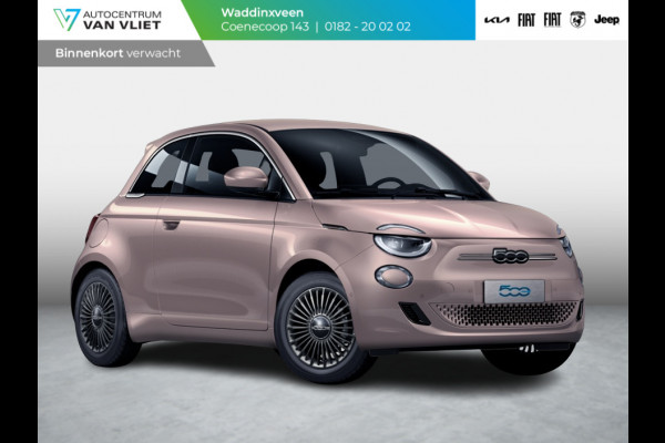 Fiat 500 Urban 42 kWh | Clima | Cruise | Apple Carplay | Camera | Stoelverwarming | 16"