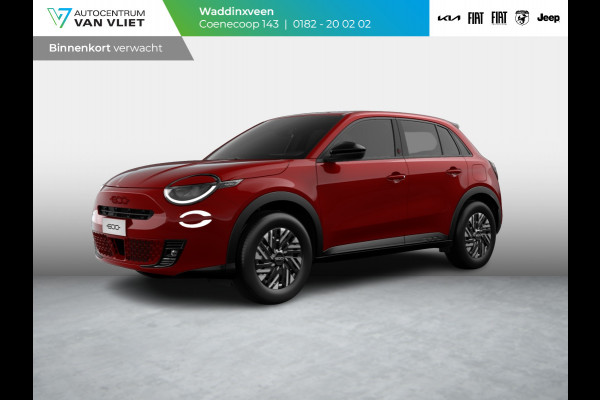 Fiat 600E RED 54 kWh | Clima | Adapt. Cruise | 16" | PDC | Apple Carplay