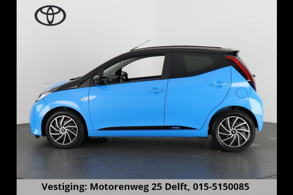 Toyota Aygo 1.0 VVT-i X CABRIOLET BITONE AUTOMAAT BIJNA 2020.AIRCO.CARPLAY NAVIGATIE.GARANTIE TOT 10-2029