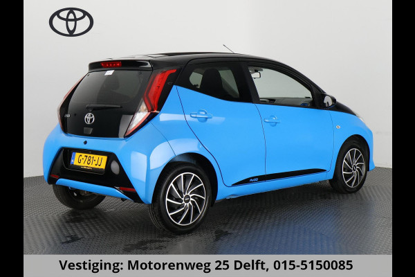 Toyota Aygo 1.0 VVT-i X CABRIOLET BITONE AUTOMAAT BIJNA 2020.AIRCO.CARPLAY NAVIGATIE.GARANTIE TOT 10-2029