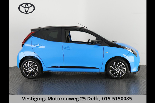 Toyota Aygo 1.0 VVT-i X CABRIOLET BITONE AUTOMAAT BIJNA 2020.AIRCO.CARPLAY NAVIGATIE.GARANTIE TOT 10-2029