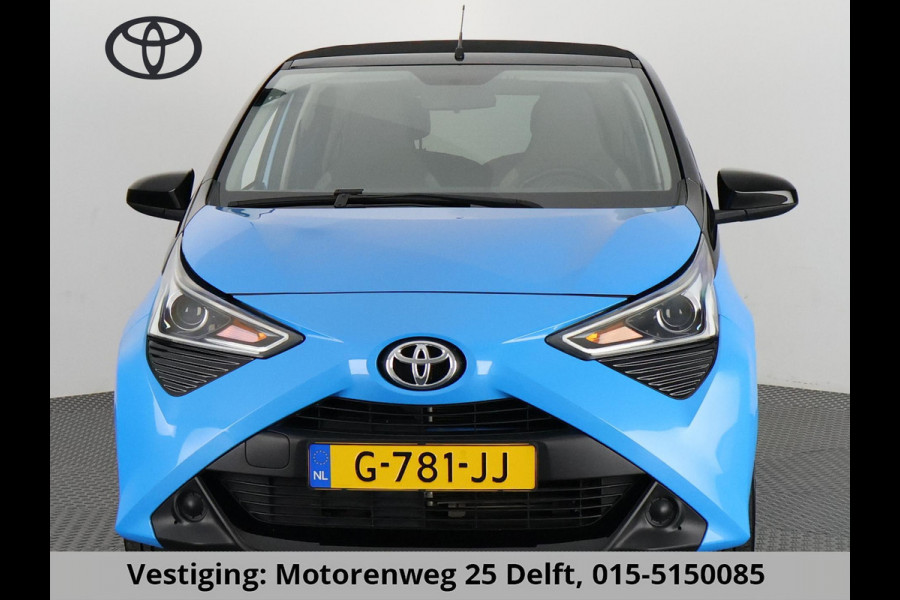 Toyota Aygo 1.0 VVT-i X CABRIOLET BITONE AUTOMAAT BIJNA 2020.AIRCO.CARPLAY NAVIGATIE.GARANTIE TOT 10-2029