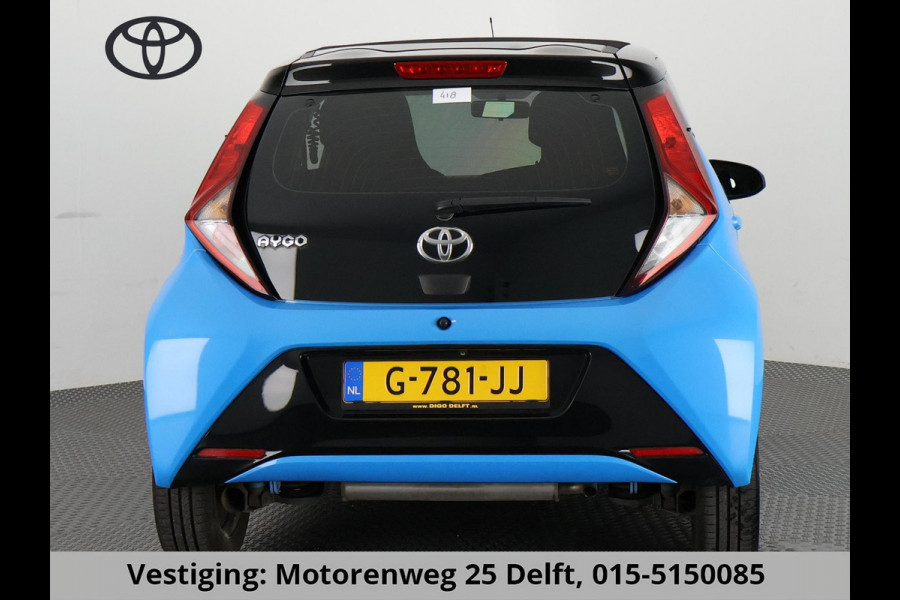 Toyota Aygo 1.0 VVT-i X CABRIOLET BITONE AUTOMAAT BIJNA 2020.AIRCO.CARPLAY NAVIGATIE.GARANTIE TOT 10-2029