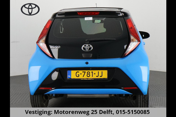 Toyota Aygo 1.0 VVT-i X CABRIOLET BITONE AUTOMAAT BIJNA 2020.AIRCO.CARPLAY NAVIGATIE.GARANTIE TOT 10-2029