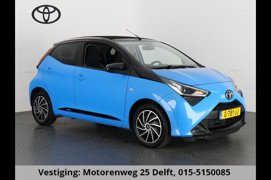 Toyota Aygo 1.0 VVT-i X CABRIOLET BITONE AUTOMAAT BIJNA 2020.AIRCO.CARPLAY NAVIGATIE.GARANTIE TOT 10-2029