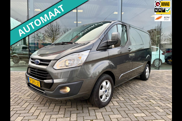 Ford Transit Custom 270 2.0 TDCI 190pk Automaat Limited 1e eigenaar, 3 persoons