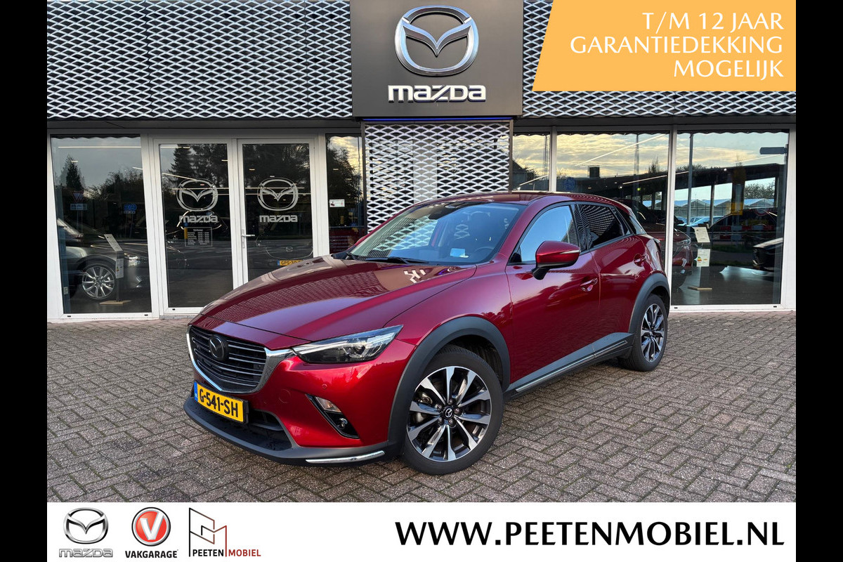 Mazda CX-3 2.0 SkyActiv-G 120 GT-M AUTOMAAT | DEALERONDERHOUDEN | NL-AUTO | BOSE | LEDER |