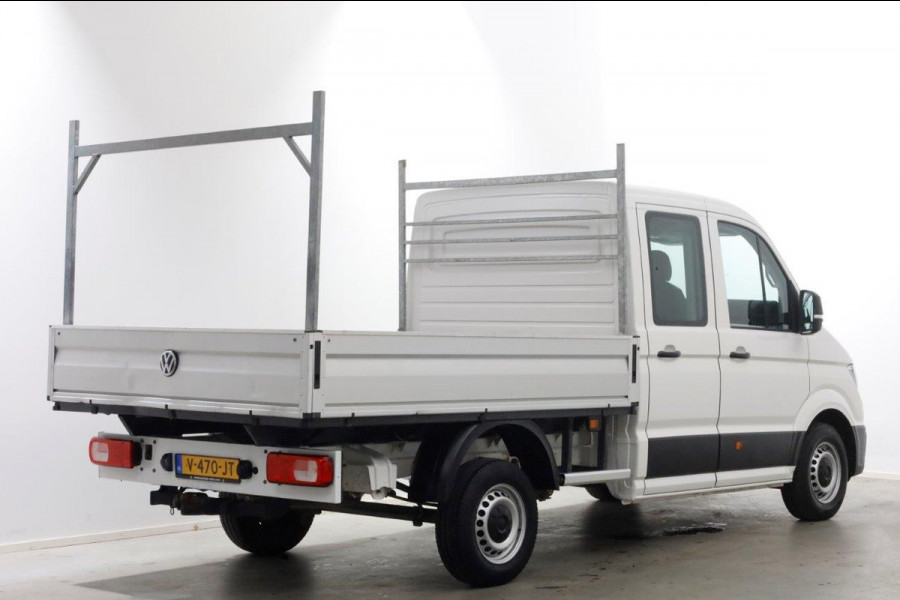 Volkswagen Crafter 35 2.0 TDI 140pk L3 D.C. Open laadbak Trekhaak 3000kg 11-2017